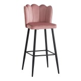 Cumpara ieftin Scaun de bar Velvi, Pako World, Catifea Mar putred, 46x45x105 cm