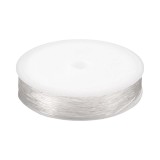 Fir rotund din nylon, diamentru 0,25 mm, 120 m, Transparent, Crisalida