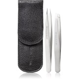 Tweezerman Professional Seturi pentru voiaj pentru spr&acirc;ncene culoare Black