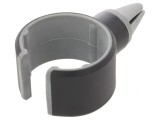 Suport auto negru pentru grilă de ventilație 40-75mm