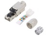 Mufă RJ45 Cat 6a Ecranată 8P8C, Logilink