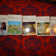 Istoria artei - Elie Faure 5 volume (arta antica, medievala, renasterii, moderne