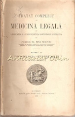 Tratat Complect De Medicina Legala Cu Legislatia Si Jurisprudent foto