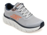 Cumpara ieftin Pantofi sport SKECHERS gri, MAX FLEX, din material textil