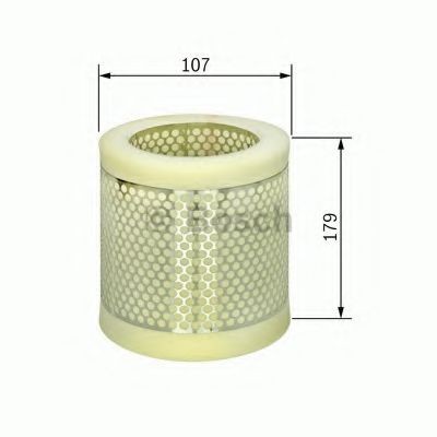 Filtru aer RENAULT CLIO II (BB0/1/2, CB0/1/2) (1998 - 2005) BOSCH F 026 400 011