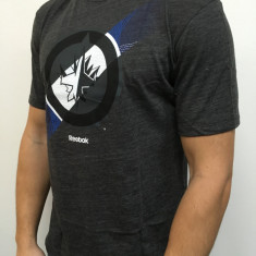 Winnipeg Jets tricou de bărbați Dynamic Logo - S