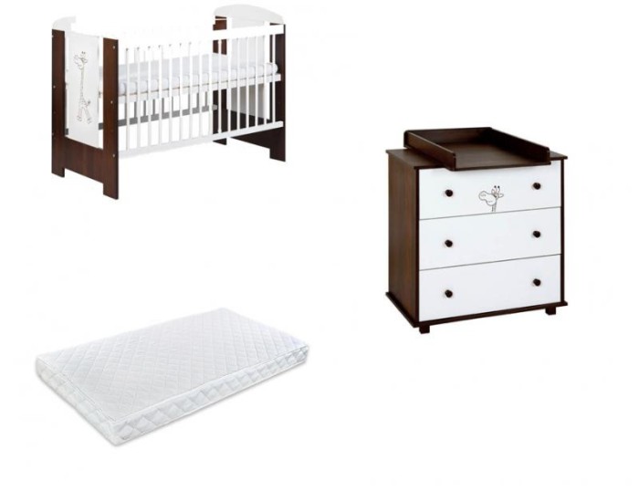 Mobilier Camera copii Si Bebelusi KLUPS SAFARI GIRAFFE Wenge 2 GreatGoods Plaything