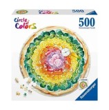 Cumpara ieftin Puzzle Cerc pizza, 500 piese