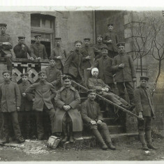 AMS# - ILUSTRATA, FOTOGRAFIE, SPITAL MILITAR, FRONT 1918 CIRCULATA