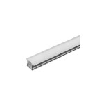 Profil aluminiu pentru banda LED 2m 23x15.5mm montaj ingropat capac