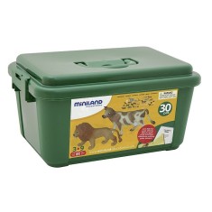 Animale domestice si salbatice Miniland 30 figurine
