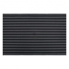 Covor antiderapant BH 234 Linii, exterior, interior - argint, 40x60 cm