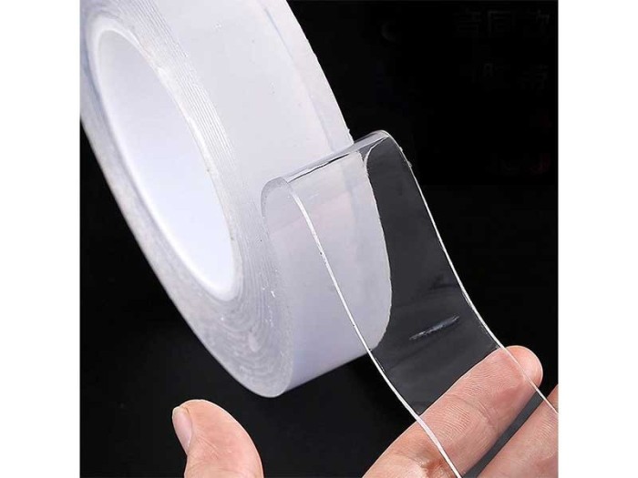 Banda dublu adeziva transparenta 3m 28x0.5mm