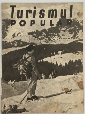 Revista Turismul Popular 1949 - continuare la revista Romania buletinul ONT foto