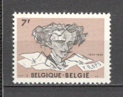 Belgia.1973 75 ani moarte F.Rops-Pictura MB.164 foto