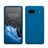 Husa Kwmobile pentru Google Pixel 7a, Albastru, Silicon, KWM000019YE026C, Carcasa
