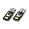 Bec de pozitie tip LED Canbus, T10 W2.1x9.5 W5W, 12V 2W, 4 SMD 5730 , culoare alb , AMIO, set 2 buc AutoDrive ProParts
