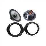 Set Boxe Auto Hertz X165 Ford Focus Fiesta C-Max Kuga, 165mm, 220W, Usa Fata, 2004-2012