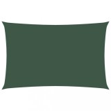 Cumpara ieftin Parasolar verde inchis 2,5x5 m tesatura oxford dreptunghiular