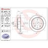 Set disc frana Chevrolet Lacetti (J200) 03.03-, Lacetti Estate (J200) 05.03-, Lacetti Sedan (J200) 03.03-03.13, Nubira Estate 01.05-12.11, Nubira Sed
