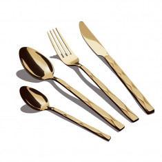 Set tacamuri Mirror Champagne Berlinger Haus, 24 piese, inox, finisaj tip oglinda