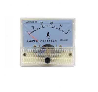 Ampermetru analogic de panou 50A curent alternativ foto