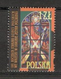 Polonia.2001 100 ani revolta copiilor din Wrzesnia-Vitraliu MP.376, Nestampilat