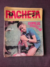 REVISTA RACHETA CUTEZATORILOR NR.7/1970 foto