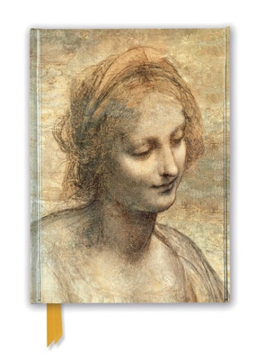 Leonardo Da Vinci: Detail of the Head of the Virgin (Foiled Journal) foto