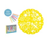 Cumpara ieftin Creta colorata - Outdoor Mandala - 6 bucati | Grafix