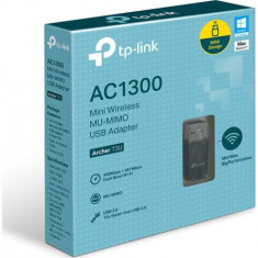 Adaptor Wireless TP-Link Archer T3U, AC1300, MU-MIMO foto