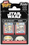 Set 2 figurine Luke Skywalker &amp; Wampa - Star Wars - Bitty Pop! - Funko | Funko