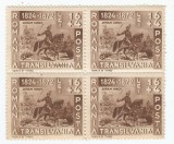 |Romania, LP 150/1943, Avram Iancu, bloc de 4, MNH, Nestampilat