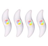 Cumpara ieftin Set 4 LED-uri Iluminat Decorativ pentru Spite Bicicleta cu 3 Tipuri de Iluminare - Multicolor, Iso