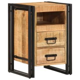 VidaXL Dulap de noapte Maro 40 x 40 x 59 cm Lemn masiv de mango