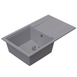 Chiuveta granit Ulgranit ULG 780 Gri, 780x460x200 mm
