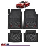 Covorase Auto TeamCar&reg; Tip Tavita Compatibile Mazda RX-8 Generatia I (2003&ndash;2012) Negru Material Rezistent, Cauciuc