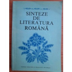 Viorel Alecu - Sinteze de literatura romana