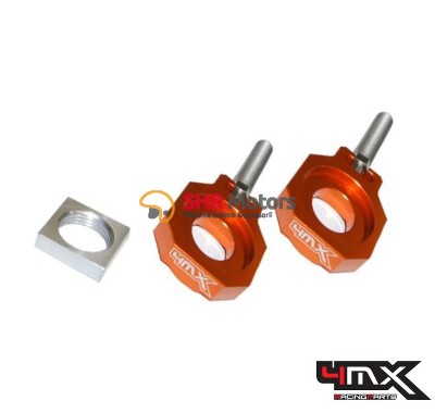 Intinzatoare roata spate KTM 2004-2022 portocalii 4MX foto