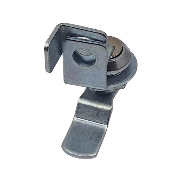 Incuietoare pentru vestiar curbata, cu prindere pentru lacat, gaura &Oslash; 19 mm