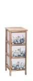 Cumpara ieftin Comoda lemn multicolor Flowers 26 x 32 x 63 cm