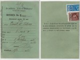 Romania, Ziarul Universul, Socitate Anonima, Chitanta, Bucuresti, 1931