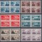 ROMANIA 1945 LP 168 APARAREA PATRIOTICA BLOCURI DE 4 TIMBRE MNH