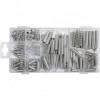 Set 200 Arcuri Compresie/Tractiune Yato YT-06875, Otel Cromat, Cutie Plastic