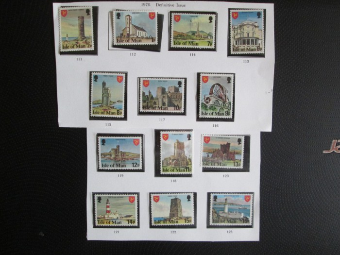 ISLE MAN SERIE MNH=36
