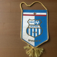 fanion fotbal ofk borac 1938 vracev gaj yugoslavia echipa club fotbal fan sport