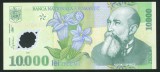 q703 Bancnota 10000 LEI 2000 POLIMER semnatura GHIZARI UNC NECIRCULATA