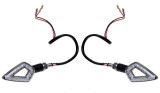Set 2 lampi semnalizari LED, carcasa neagra, 12v 1W Cod Produs: MX_NEW AM1398
