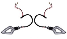 Set 2 lampi semnalizari LED, carcasa neagra, 12v 1W Cod Produs: MX_NEW AM1398