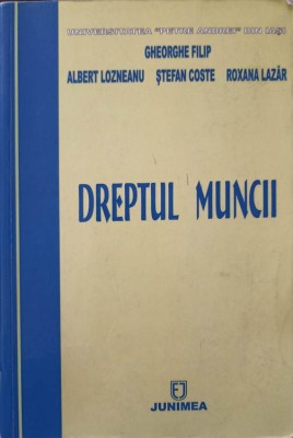 DREPTUL MUNCII-GHEORGHE FILIP, ALBERT LOZNEANU, STEFAN COSTE, ROXANA LAZAR-244307 foto